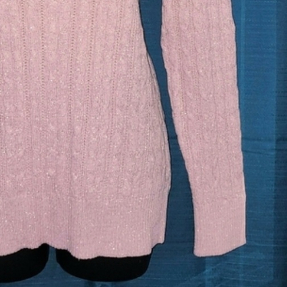 SJB Pink Cable Knit Sweater - Picture 2 of 4
